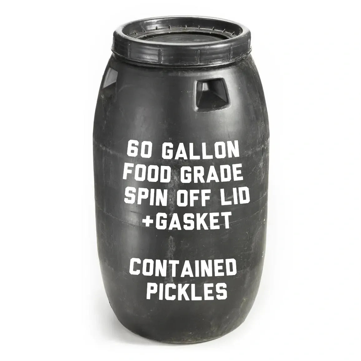 Plastic 60 Gallon Drum